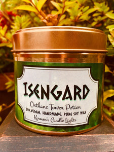 Tolkien Candles, Gondor, Isengard, Mordor Candle, 3 Large Candles 200ml Book inspired Candles, Tolkien Candles, Pure Soy Wax Candle