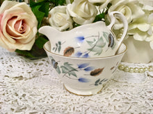 Load image into Gallery viewer, Colclough China Liden pattern, Creamer and Sugar Bowl c.1960s