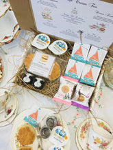 Load image into Gallery viewer, Devon Afternoon Tea Hamper for Two. Afternoon Tea hamper by post, Devonshire Afternoon tea hamper