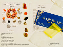 Load image into Gallery viewer, Autumn Equinox Crystal Set. Autumn Equinox