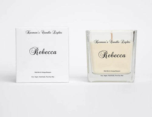Rebecca Candle - Rebecca Book inspired candle, Daphne du Maurier, Book Candle Gift Soy Candle - Bookish Candle - Book inspired candle - Manderley candle