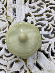Rare White Jade Jar with Lid
