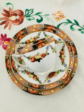 Load image into Gallery viewer, Antique Redfern and Drake Balmoral Bone China 7378 trio set