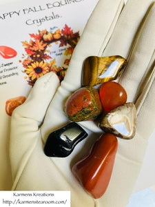 Autumn Equinox Crystal Set. Autumn Equinox