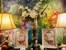 Load image into Gallery viewer, Alice in Wonderland and the Mad Hatter Tea Party.