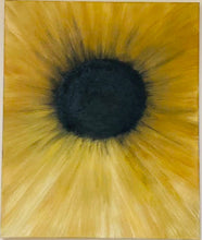 Load image into Gallery viewer, Retro Sunflower Original Oil Painting - Textured Impasto Art