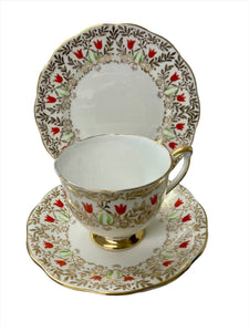 Queen Anne Bone China Trio Set 5682