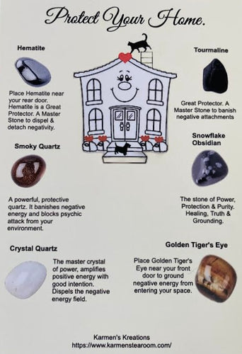 House Protection Crystals. Home Protection Crystals.
