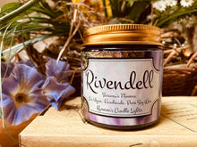 Load image into Gallery viewer, Rivendell Candle. The Shire Candle. Pure Soy Wax Large Candle 200ml.  Book inspired