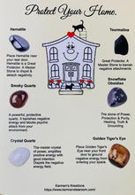 Load image into Gallery viewer, House Protection Crystals. Home Protection Crystals.