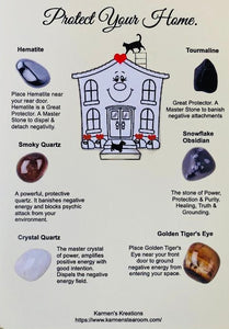 House Protection Crystals. Home Protection Crystals.
