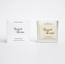 Load image into Gallery viewer, Cornish Escape, Soy Wax Candle, Sea Salt Driftwood Candle,  Summer Candles