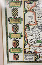 Load image into Gallery viewer, Rare Surrey Described and Divided into Hundreds John Speed Map c1610 British Museum, JJ Cash Ltd