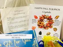 Load image into Gallery viewer, Autumn Equinox Crystal Set. Autumn Equinox