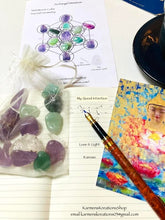 Load image into Gallery viewer, Good intentions, Metatron&#39;s crystal grid kit