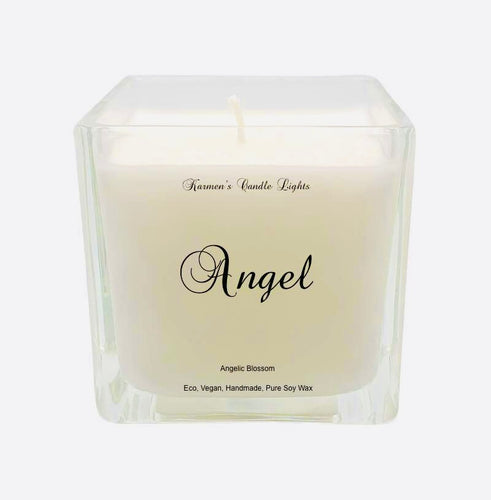 Angel Candle, Angelic Candles, Soy Wax Candles.