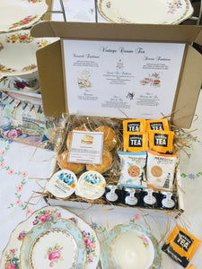 Cornish Afternoon Tea Hamper for four.