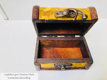 Load image into Gallery viewer, Crystal Collection. Crystal Treasure Chest.