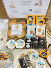 Load image into Gallery viewer, Cornish Luxury Afternoon Tea Hamper, Afternoon Tea Hamper. Afternoon Cream Tea Hamper, Cornish Cream Tea by post