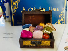 Load image into Gallery viewer, Rose Quartz, Jade, Unakite, Golden Tiger&#39;s eye, Sodalite, Carnelian, Red Jasper, Poppy Jasper, Pink Agate. Crystal Collection for beginners