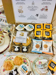 Cornish Afternoon Tea Hamper for Two.