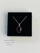 Load image into Gallery viewer, Amethyst Necklace, 925 Sterling Silver Chain