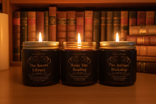Load image into Gallery viewer, Bookish Candle set