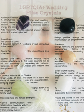 Load image into Gallery viewer, Wedding Crystal Set.  LGBTQIA