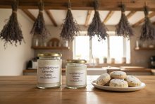 Load image into Gallery viewer, Lavender Fields soy wax candle | Cosy Candle | Calm Candle | Karmen’s Tearoom