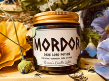 Load image into Gallery viewer, Bookish Candles, Tolkien Candle Gift Set, Gondor, Isengard, Mordor Candle, Book inspired Candles, Tolkien Candles, Pure Soy Wax Candle