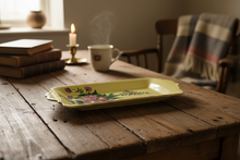 Load image into Gallery viewer, Vintage Cake Plate Sandwich Plate. Staffordshire c1950s