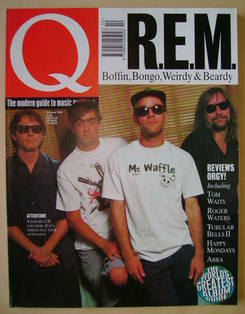 Q Magazine October 1992 Issue 73  R.E.M. front cover