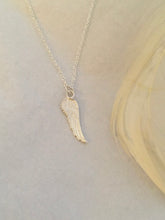 Load image into Gallery viewer, Angel Wing Necklace, 925 Sterling Silver Angel Jewellery