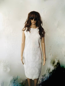 Vintage White Dress UK Size 10