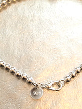 Load image into Gallery viewer, Large Sterling Silver Starfish Bracelet, 925 Sterling Silver Bead Bracelet