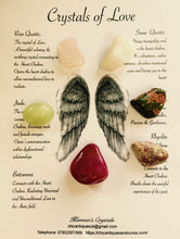 Load image into Gallery viewer, Crystals of Protection Set. Angel Wings.