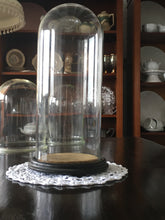 Load image into Gallery viewer, Antique Glass Display Dome. Victorian Glass Dome.