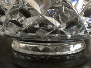 Antique, Cut Crystal Glass Bowl