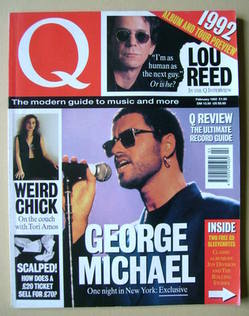 Q Magazine February 1992 Issue 65 George Michael front cover