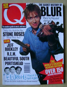 Q Magazine March 1995 Issue 102 Damon Albarn, BLUR front cover