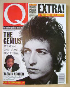 Q Magazine December 1992 Issue 75 Bob Dylan front cover