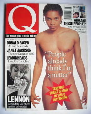 Q Magazine June 1993 Issue 81 Terence Trent D'Arby front cover