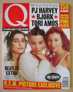 Q Magazine May 1994 Issue 92 PJ Harvey Bjork Tori Amos front cover