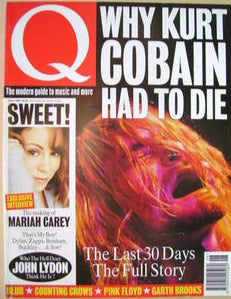 Q Magazine June 1994 Issue 93 Kurt Cobain front cover