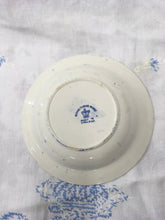 Load image into Gallery viewer, Antique Blue and White Royal Tudor Ware Antique Blue and White Pudding bowl dessert bowl Soup Bowl c.1890.