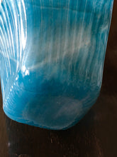 Load image into Gallery viewer, Murano, Blue Glass Vase.