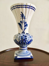 Load image into Gallery viewer, Delft, Holland, Blue &amp; White, Vase, De Delftse Pauw