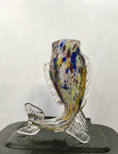 Load image into Gallery viewer, Murano, Glass Fish Sculpture, Vase, Venetian Glass, Italy