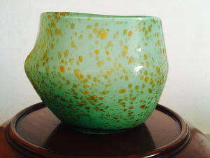 Murano, art glass, hand blown, Murano Vase, sculptured vase.