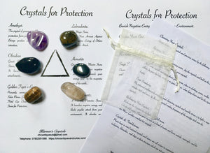 Crystals for Protection.
